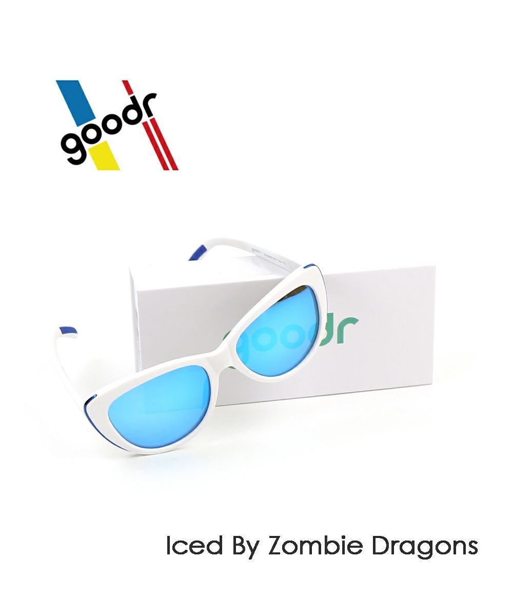 goodr(グダー)RUNWAY MODEL ランニングサングラス Iced By Zombie