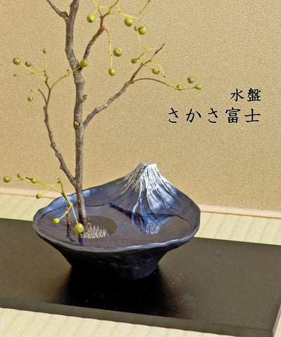 naft(ナフト) 銀雅堂 花器 水盤 さかさ富士 雫影 ナガエ NAGAE