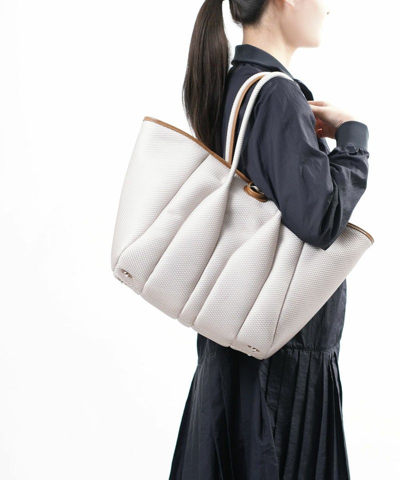 MICAI(ミカイ) ナイロンメッシュ トートバッグ コーラルメッシュトート Coral mesh Tote ホワイト(WH)