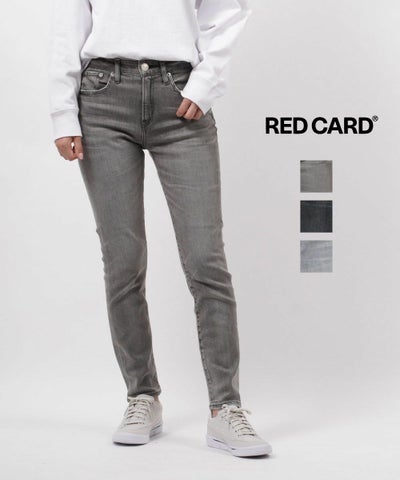 RED CARD(レッドカード) コットンストレッチデニム ハイライズ テーパード デニムパンツ ジーンズ アニバーサリー ハイライズ Anniversary Highrise
