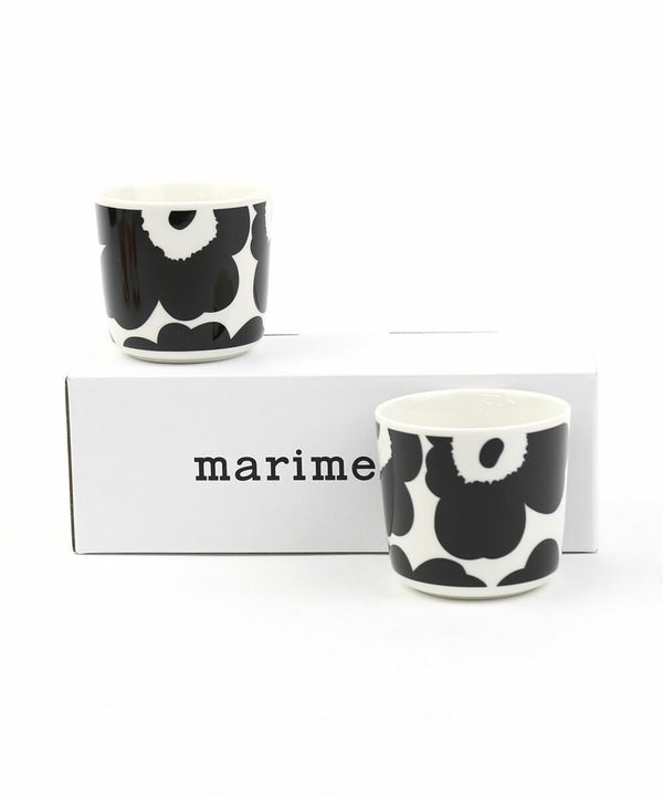 marimekko(マリメッコ) ウニッコ柄 コーヒーカップセット コップ マグカップ 2個セット UNIKKO COFFEE CUP 2 DL W/O H（5枚目）