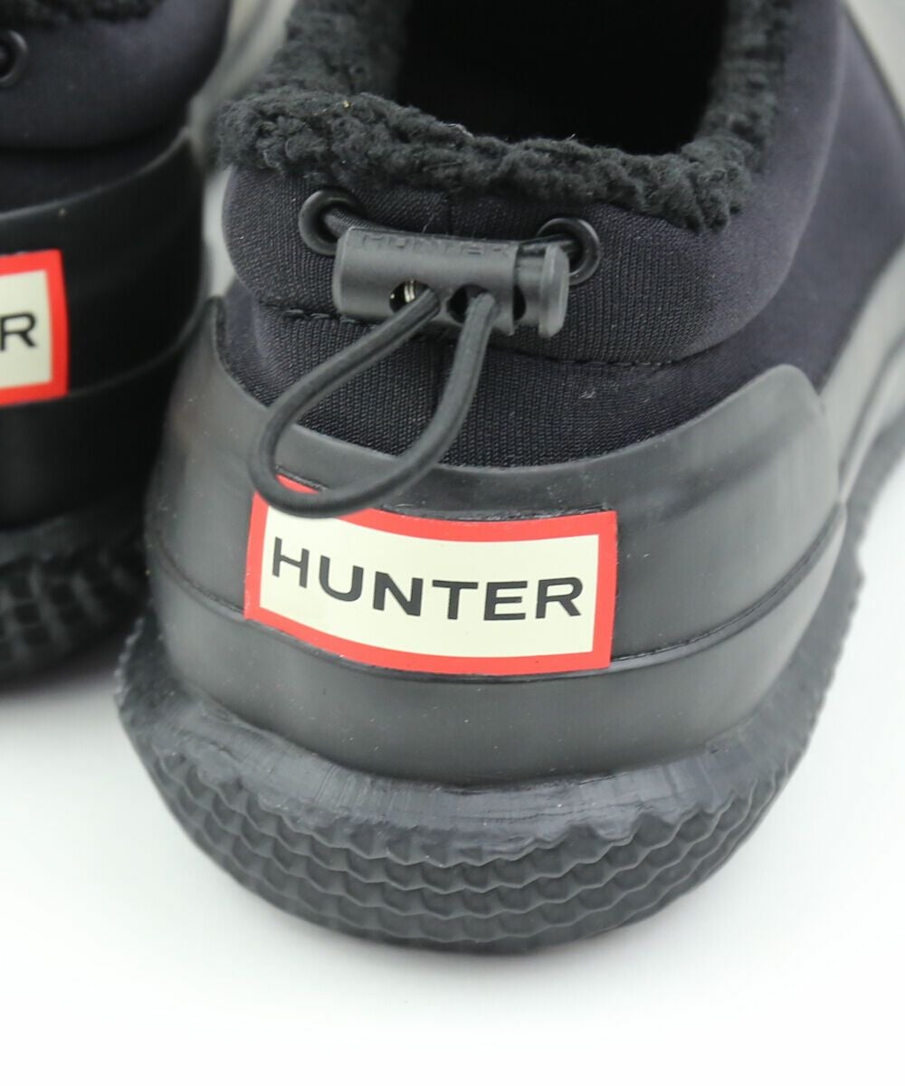 HUNTER(ハンター) 防水 防寒 レインシューズ スリッポン レディース