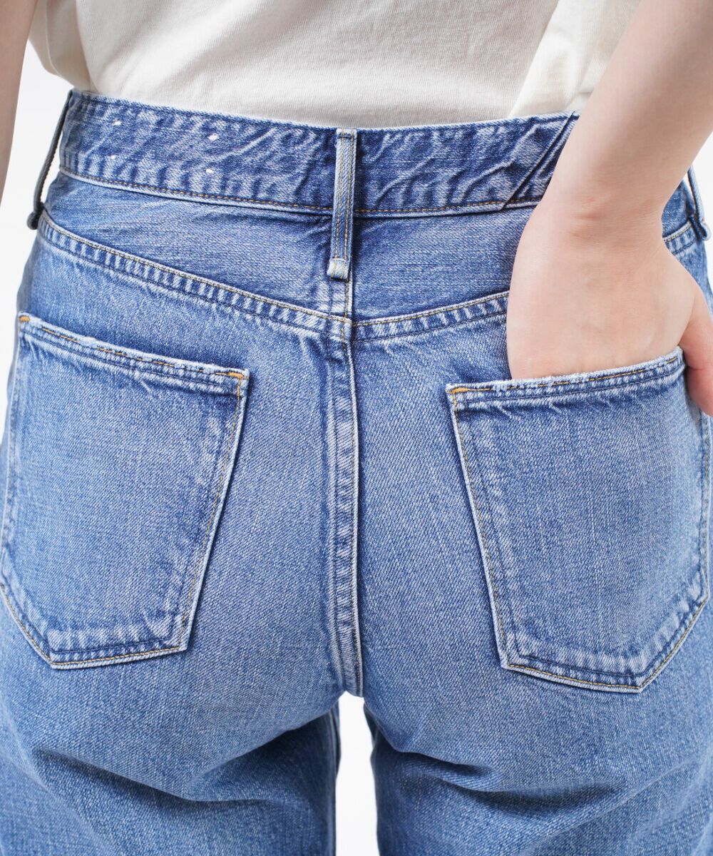 upper hights(アッパーハイツ)コットン デニムパンツ ジーンズ