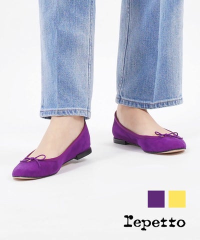repetto(レペット) ゴートスキンスウェード バレエシューズ フラットシューズ 靴 CENDRILLON サンドリヨン