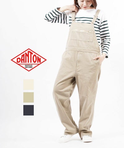 DANTON(ダントン) コットン カツラギ サロペット オーバーオール