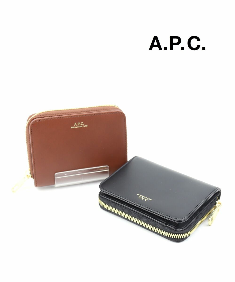 A.P.C.(アー・ペー・セー)カーフスキンレザー 長財布 ロング A.P.C.(アー・ペー・セー)カーフスキンレザー 長財布 ロング
