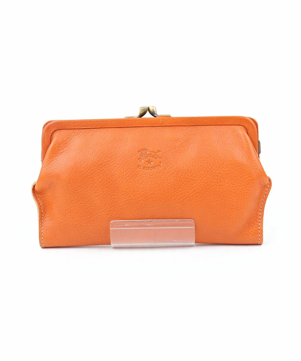 IL BISONTE(イルビゾンテ)レザー がま口 長財布 ロングウォレット