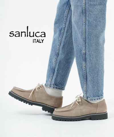 SANLUCA(サンルカ) スエード レースアップシューズ 靴