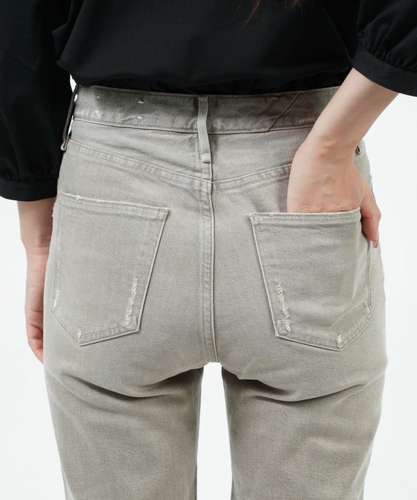 upper hights(アッパーハイツ) コットンストレッチ 9分丈 デニム パンツ ジーンズ THE H-RISE STELLA ザ ハイライズステラ（6枚目）