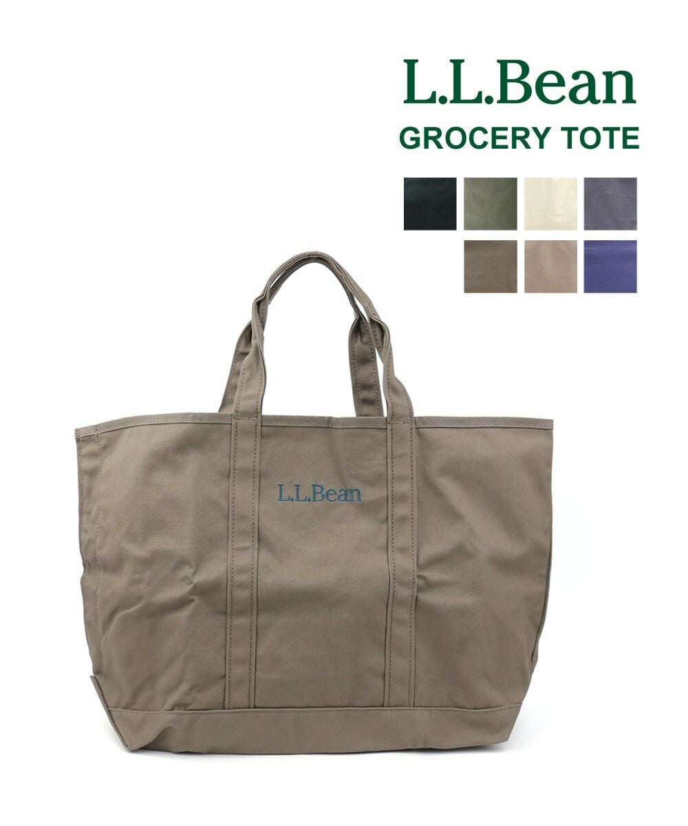 L.L.Bean(エルエルビーン)コットンキャンバス ロゴ入り トートバッグ