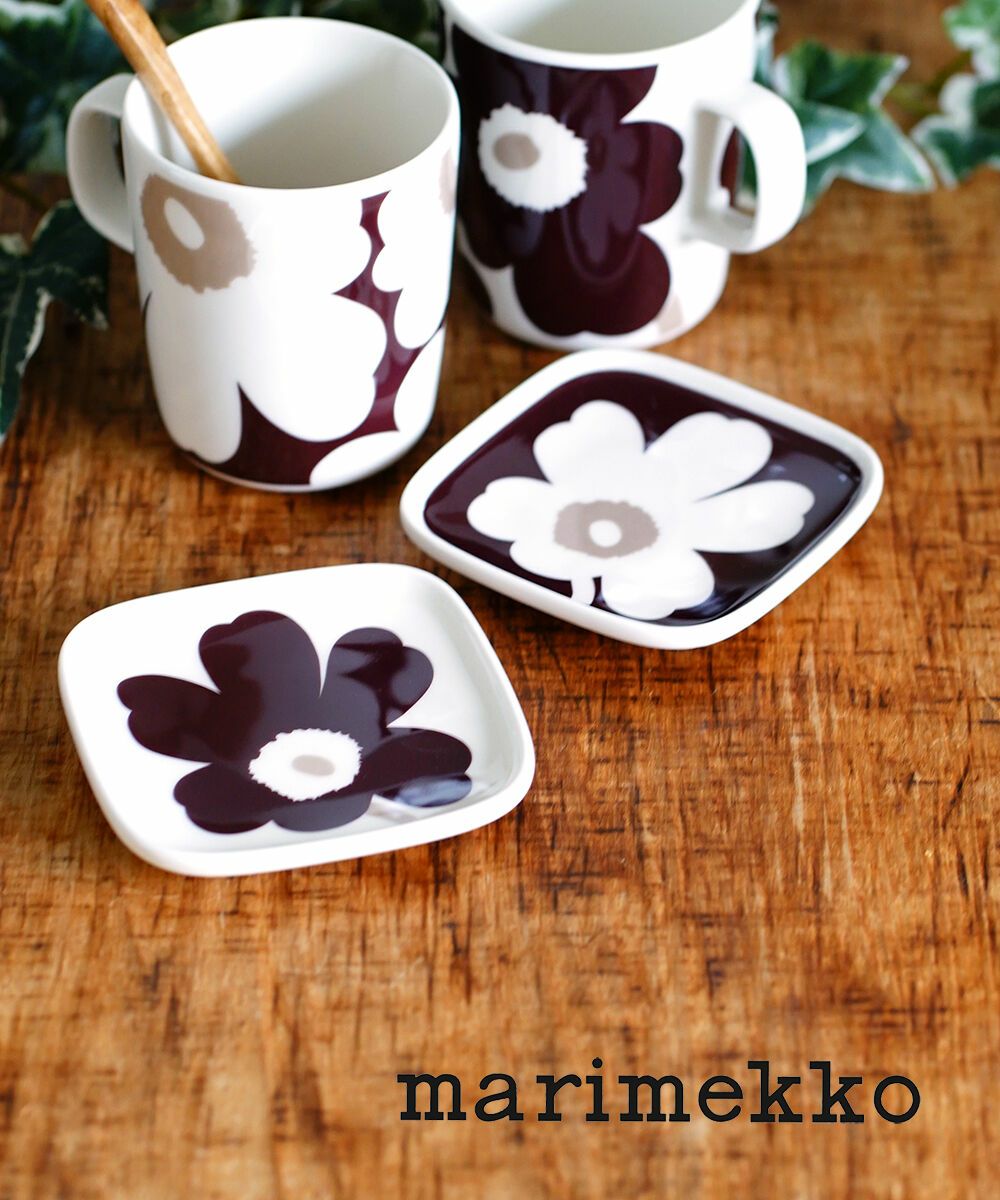 marimekko(マリメッコ)ウニッコ柄 ラウンドプレート 25cm 皿 丸皿 食器