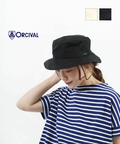 ORCIVAL(オーチバル・オーシバル) コットンボイルオーガンジー バケットハット 帽子