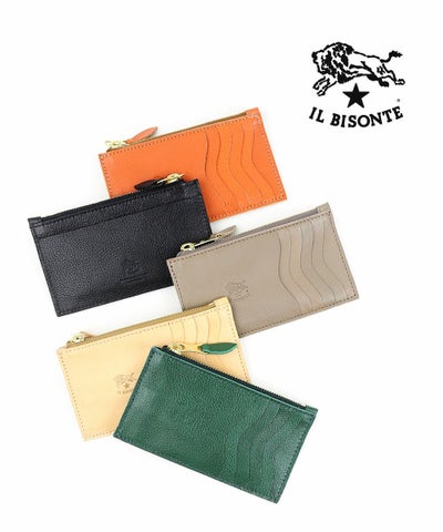 IL BISONTE(イルビゾンテ) レザー コインカードケース