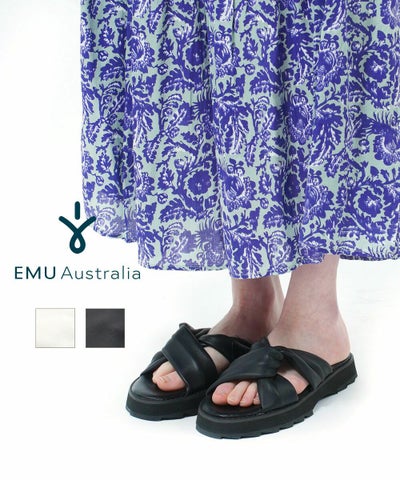EMU Australia(エミュ オーストラリア) 厚底 シャークソールサンダル Silky
