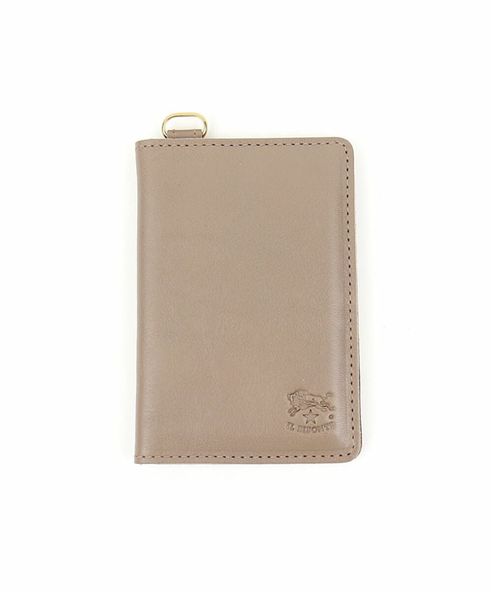 IL BISONTE(イルビゾンテ)レザー ストラップリング付き カードケース
