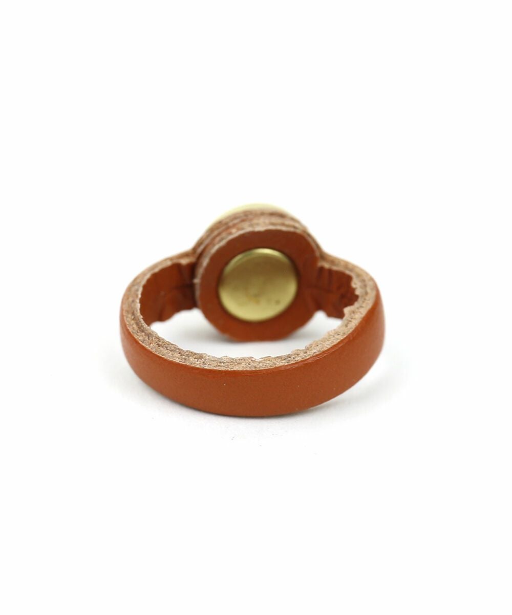 IL BISONTE(イルビゾンテ)レザー コンチョ付き リング | BLEU COMME