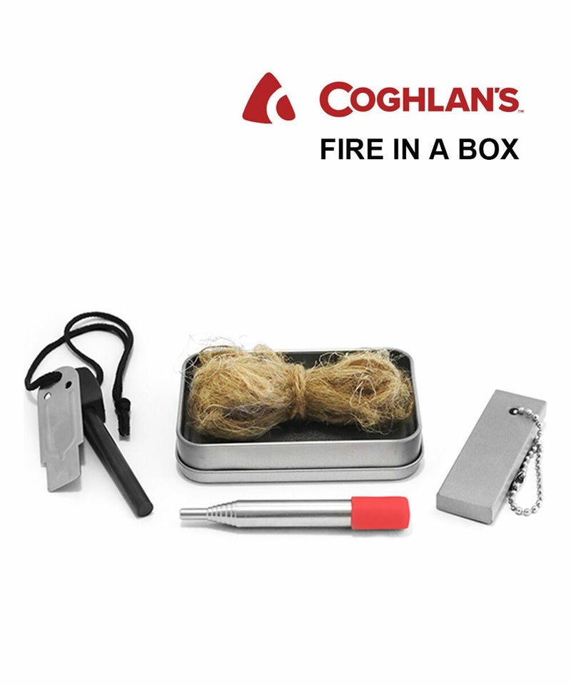 COGHLAN'S(コフラン) アウトドア キャンプ ファイヤーインアボックス2224 Fire in a Box 2224 シルバー(SLV)