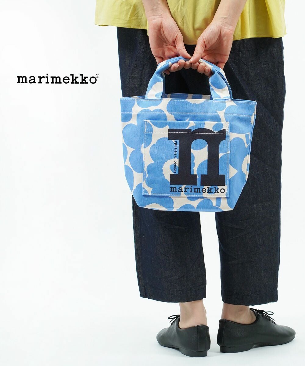 marimekko(マリメッコ)トートバッグ MONO MINI TOTE UNIKKO | BLEU