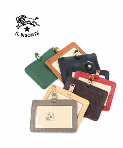 IL BISONTE(イルビゾンテ) 名札 ケースのみ ストラップなし