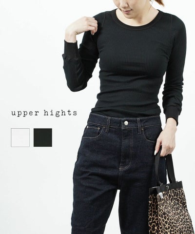 upper hights(アッパーハイツ) コットンリブ 長袖カットソー THE UC-2L