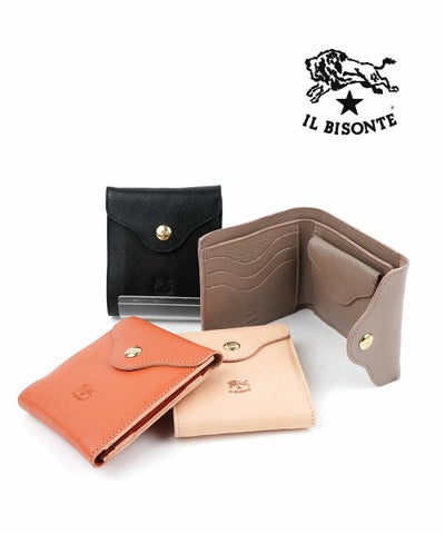 IL BISONTE(イルビゾンテ) フラップ付き ウォレット