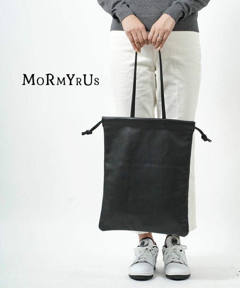 MORMYRUS(モルミルス) トートバッグ L スクエアバッグ BLACK(BLK)