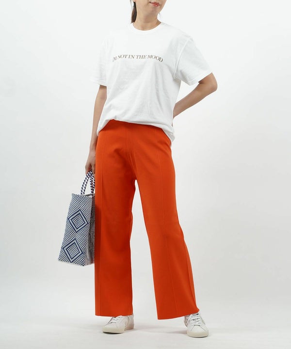 THE SHINZONE(ザ シンゾーン) センタープレス ニットパンツ カラーパンツ センターパンツ KNIT PANTS
