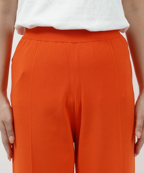 THE SHINZONE(ザ シンゾーン) センタープレス ニットパンツ カラーパンツ センターパンツ KNIT PANTS（2枚目）