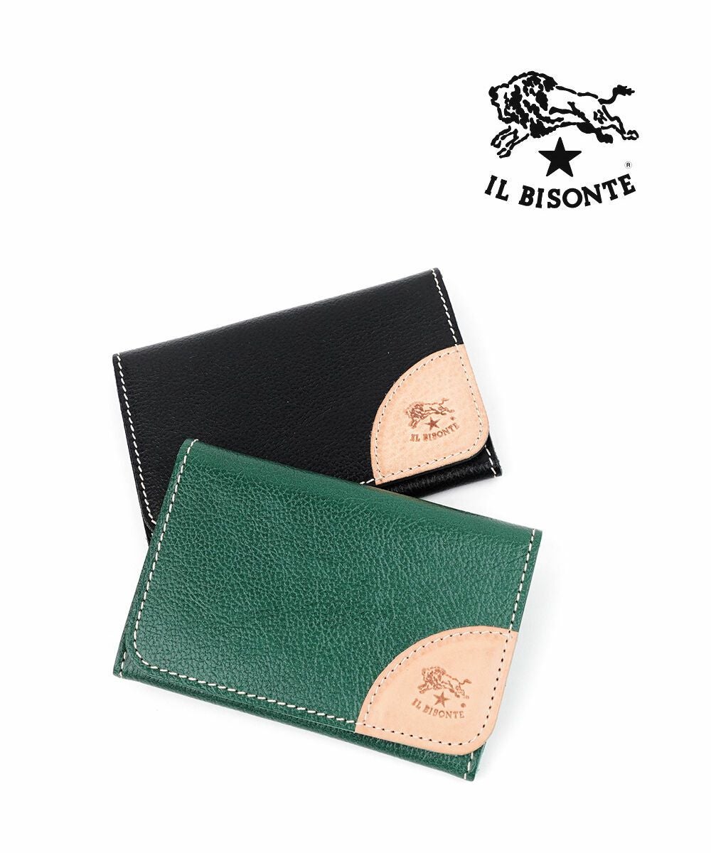 IL BISONTE(イルビゾンテ)レザー 横長 ペンケース 筆箱 | BLEU COMME