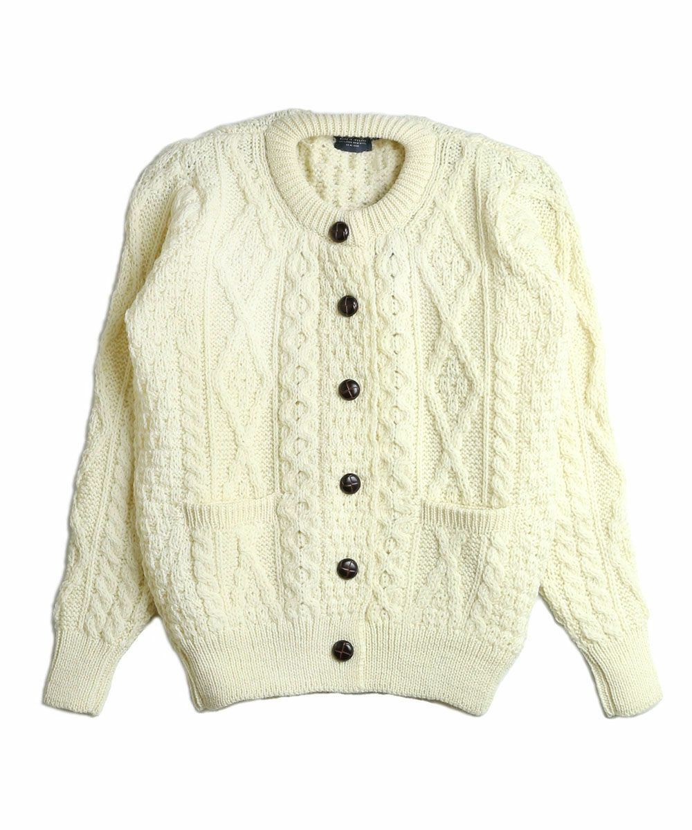 Aran Woollen Mills(アランウーレンミルズ)ニットカーディガン アラン