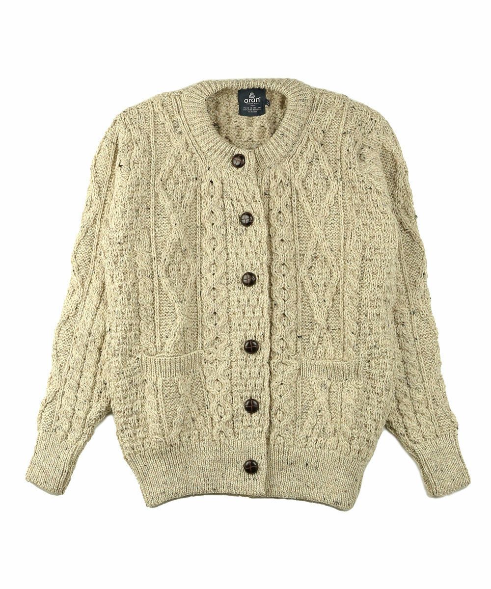 Aran Woollen Mills(アランウーレンミルズ)ニットカーディガン アラン