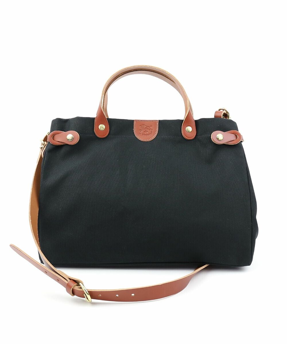 IL BISONTE(イルビゾンテ)コットンキャンバス トートバッグ | BLEU