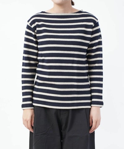 SAINT JAMES(セントジェームス) 圧縮ウール ボートネック ボーダーセーター 長袖 ニット カットソー BORDER SWEATER BASIC