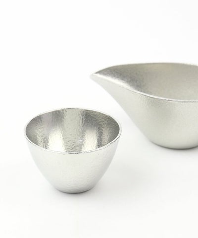 能作/NOUSAKU(ノウサク) 錫製 ぐい呑み 酒器 猪口 ぐい呑 大 501271