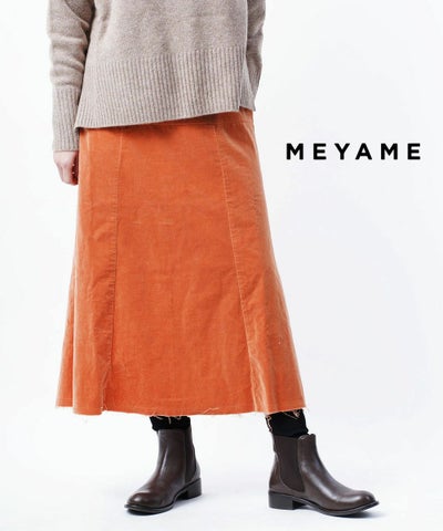 MEYAME(メヤメ) ベロアスカート ロングスカート BEAUTIFUL SKIRT VELOUR