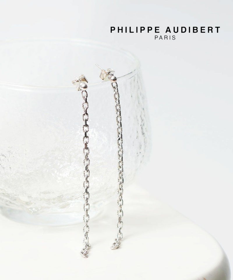 Philippe Audibert(フィリップ オーディベール) チェーンピアス シルバー シルバー(SLV)