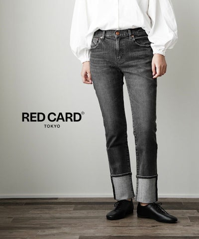RED CARD(レッドカード) コットンストレッチ ロールアップデニムパンツ ジーンズ Liberty Roll Up