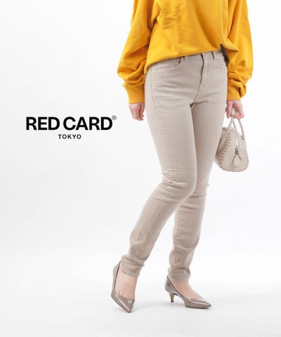 RED CARD(レッドカード) ハイライズ スリムテーパード デニムパンツ Anniversary Highrise アニバーサリーハイライズ