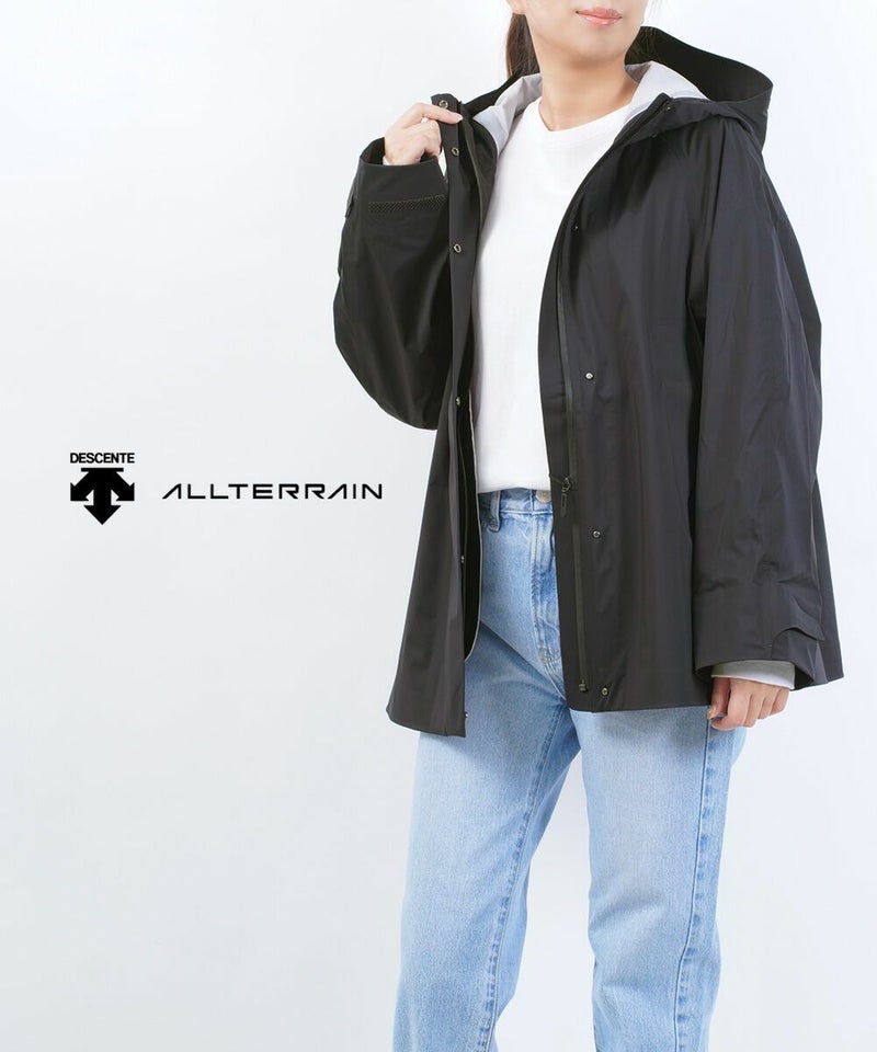 DESCENTE ALLTERRAIN(デサント オルテライン) ハードシェル ジャケット アイリス HARD SHELL JACKET IRIS ブラック(BK)