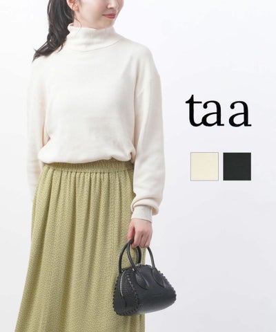 taa(ター) SUPER SOFT MOCK NECK PULL OVER
