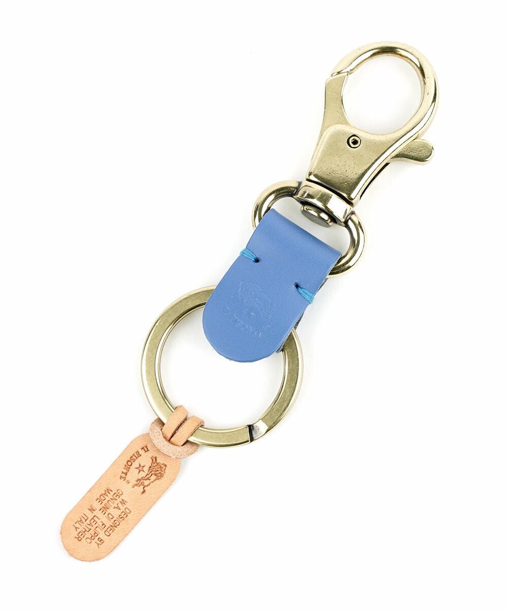 IL BISONTE(イルビゾンテ)レザーキーリング キーホルダー | BLEU COMME