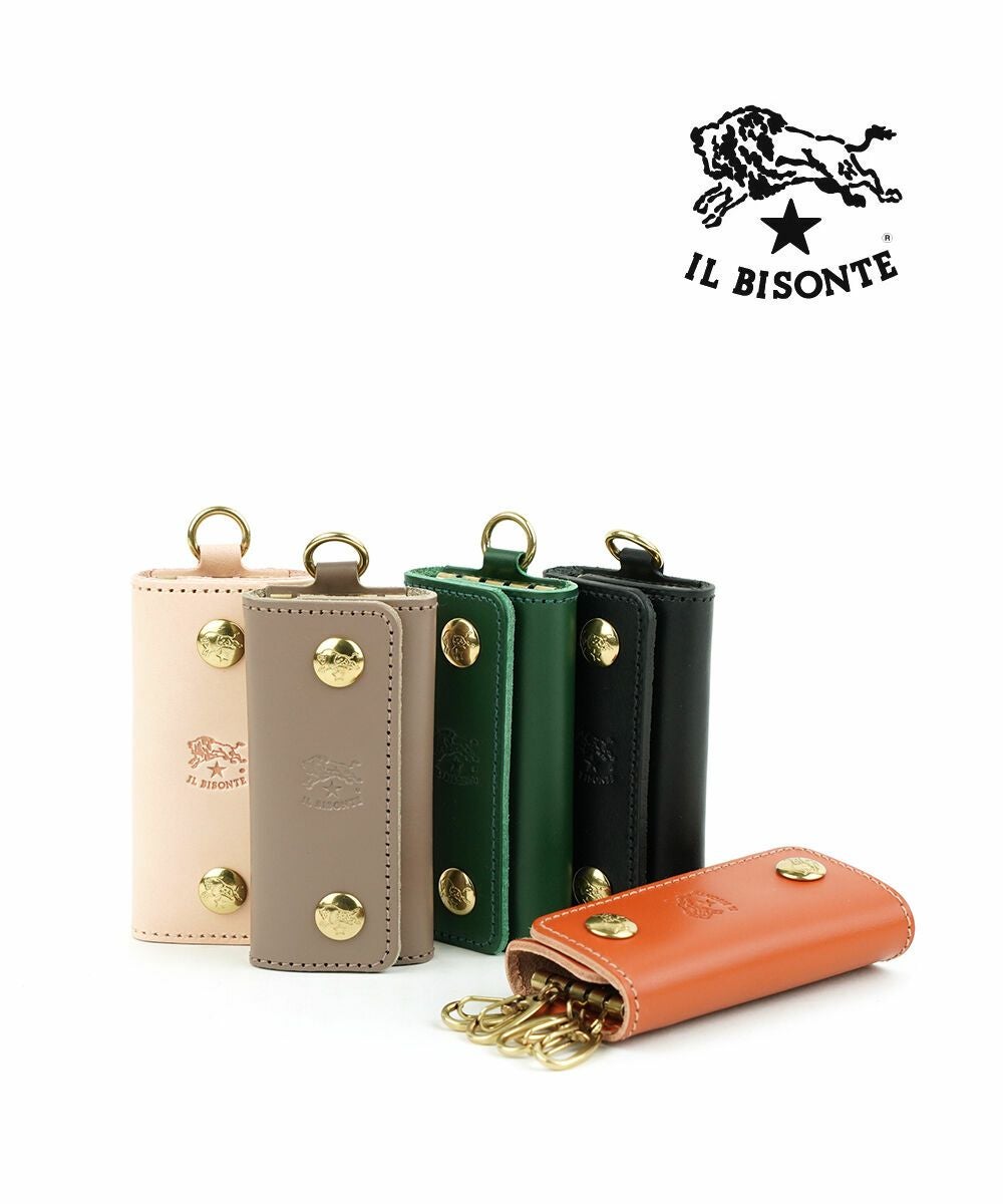 IL BISONTE(イルビゾンテ)日本限定 レザー パイソン柄型押し