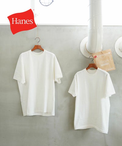 Hanes(ヘインズ) 1P Hanes T-SHIRTS SHIRO クルーネックTシャツ