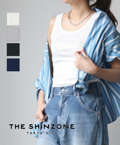 THE SHINZONE(ザ シンゾーン) リブ タンクトップ TANK TOP