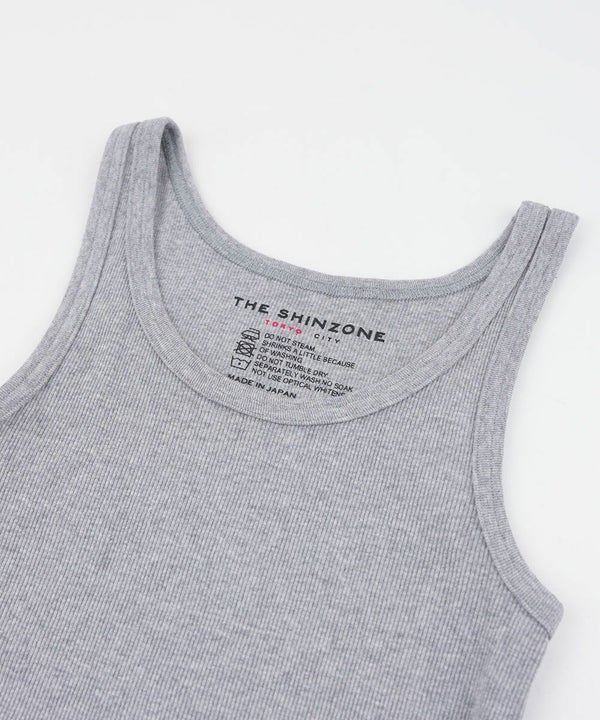 THE SHINZONE(ザ シンゾーン) リブ タンクトップ TANK TOP