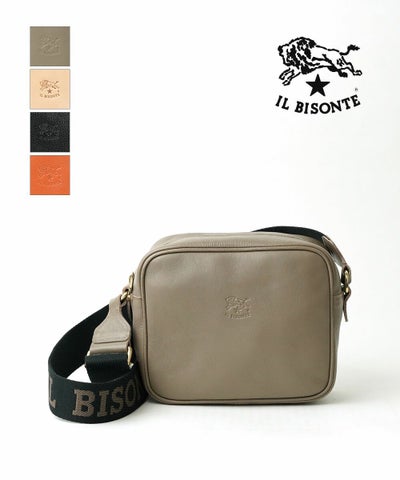 IL BISONTE(イルビゾンテ) レザー クロスボディバッグ