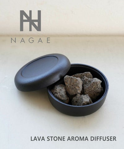 Nagae+(ナガエプリュス) ラバストーン アロマディフューザー Lava stone aroma diffuser