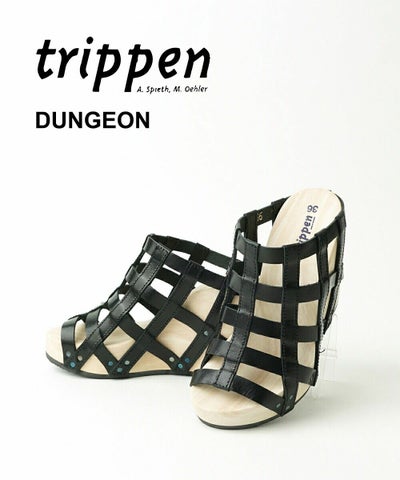 TRIPPEN(トリッペン) ウッドソールサンダル ダンジョン DUNGEON