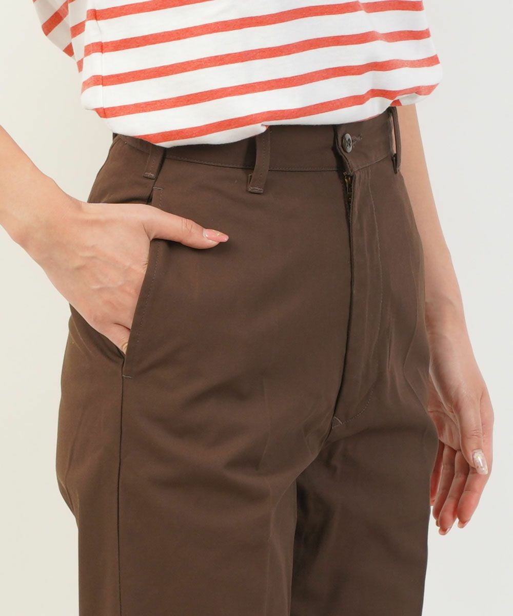 THE SHINZONE(ザ シンゾーン)チノパンツ WASHED HIGH WAIST CHINO