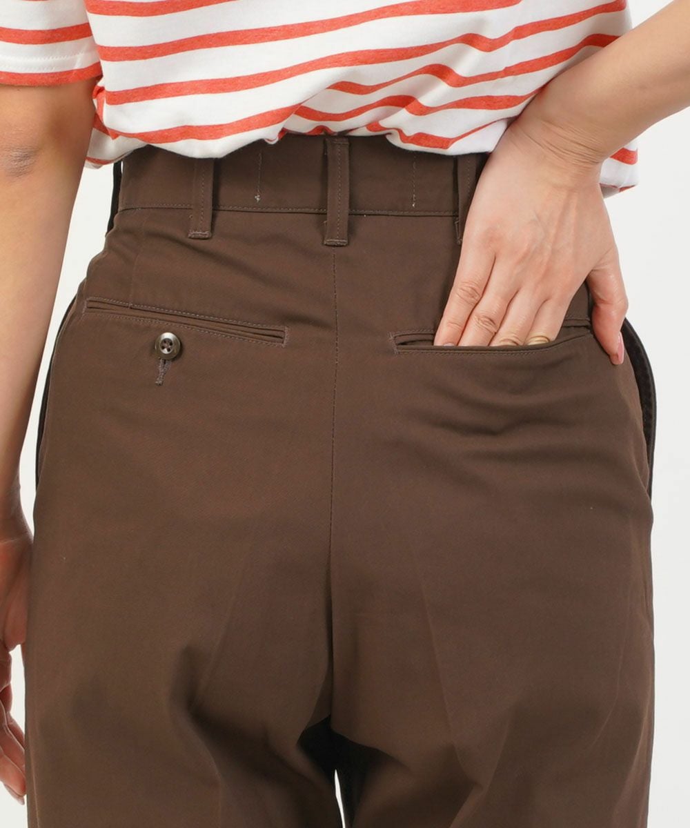 THE SHINZONE(ザ シンゾーン)チノパンツ WASHED HIGH WAIST CHINO